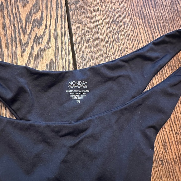 Monday Swimwear Classic Black Bikini Bottom - Picture 2 of 4